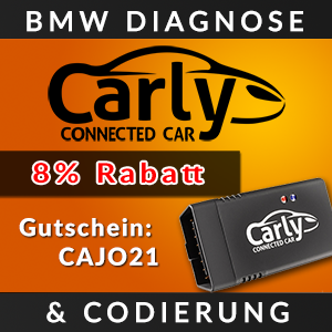 Diagnose / Codierung mit Carly - Rabatt und Erfahrung  für BMW 330d